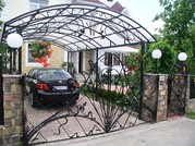 кованные красивые навесы в Алматы