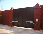 Изготовление и установка откатных ворот 